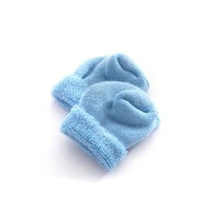 Medical Action Patient Slippers Cotton Light Blue Infant Disposable 48/Ca