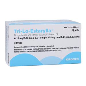 Tri-Lo-Estarylla Norgestimate and Ethinyl Estradiol Tablets Triphasic Blstr Pk