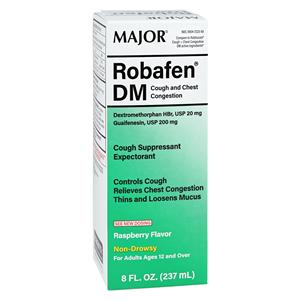 Guaifenesin DM Oral Syrup 100/10mg/5mL Fruit 8oz Bottle 8oz/Bt