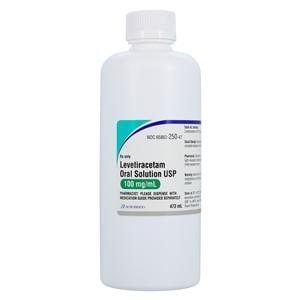 Levetiracetam Oral Solution 100mg/mL Bottle 473mL Each