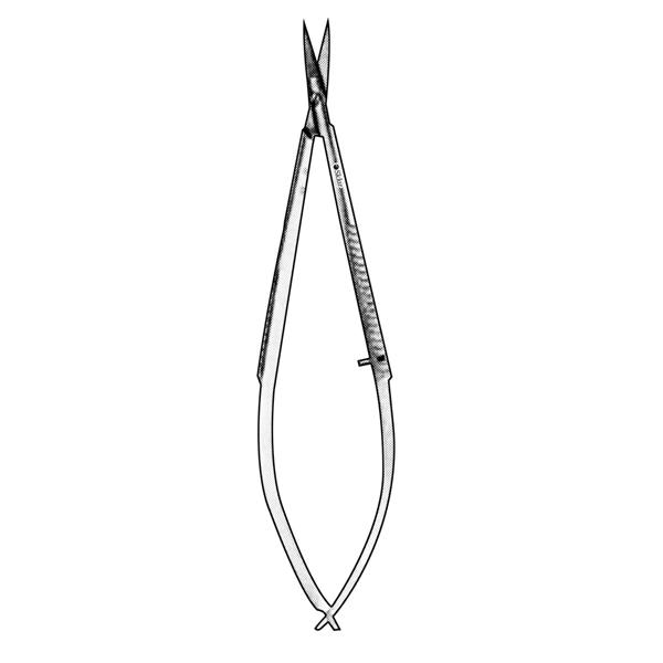 Dissecting Scissors Curved 4.25" Stainless Steel Non-Sterile Reusable Ea
