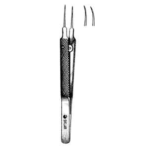 Tennant Suture Tying Forceps Curved 4" Non-Sterile Ea