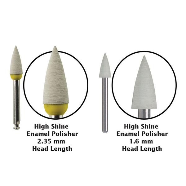 High Shine Enamel Polisher Silver With FG 3/Pk