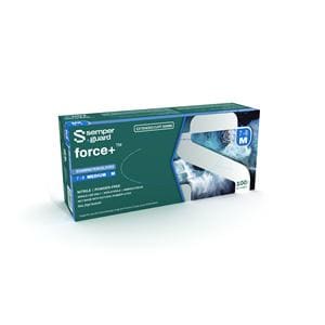 force+ Nitrile Exam Gloves X-Large Blue Non-Sterile 100/Bx