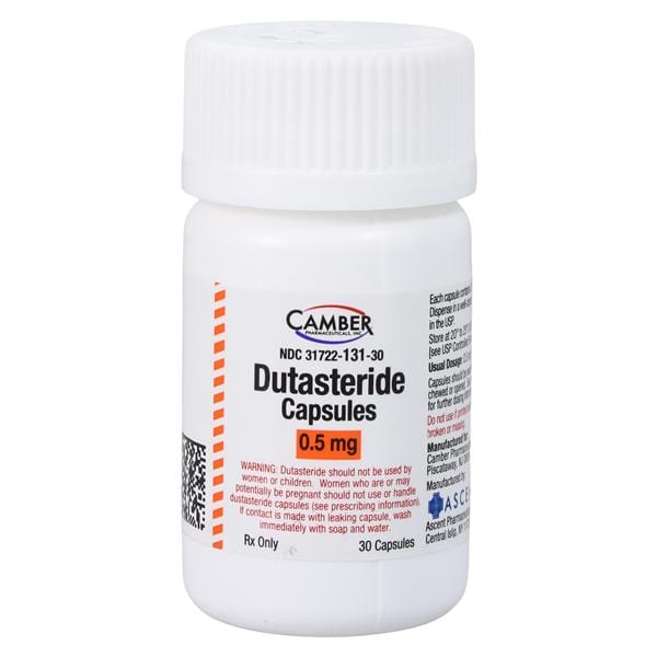 Dutasteride Capsules 0.5mg Bottle 30/Bottle Each