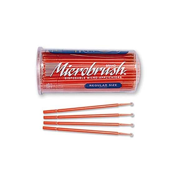 Microbrush Applicator Etchant Brush Regular Assorted 100/Pk