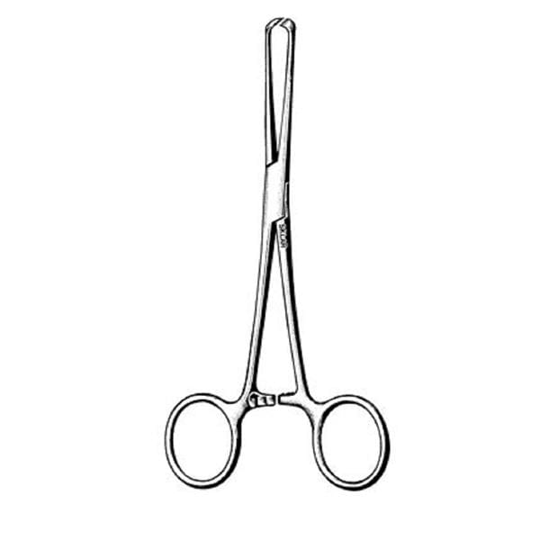 Allis Tissue Grasping Forcep Straight 6" Non-Sterile Ea