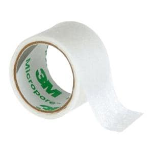Micropore Surgical Tape Paper 1"x3.5yd White Non-Sterile 80/Bx