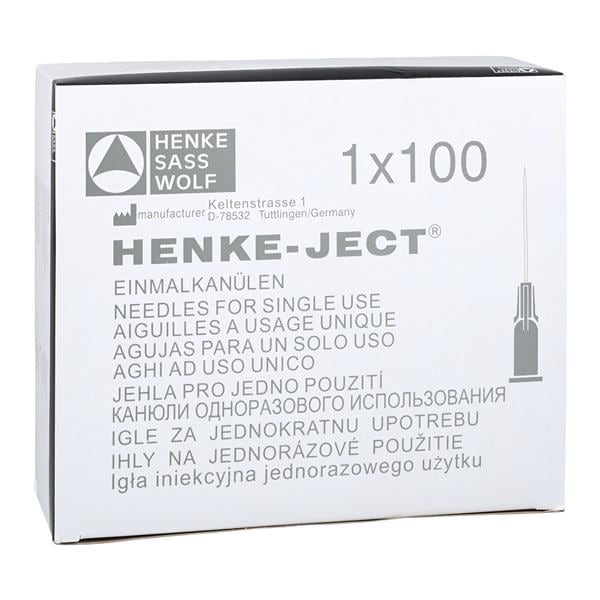 Hypodermic Needle 22gx4" Standard 100/Bx, 20 BX/CA