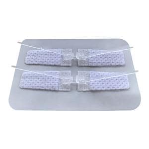 DermaClip Wound Closure Device Wound Clip Regular Breathable White 12/Bx