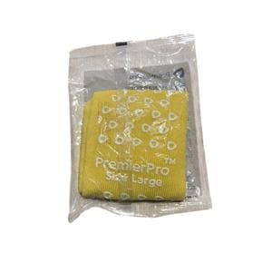 PremierPro Slipper Socks Polyester Blend Yellow Large Reusable 48/Ca