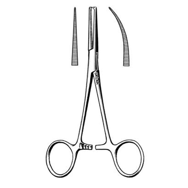 Mosquito Dressing Forcep Curved Sterilizable Ea