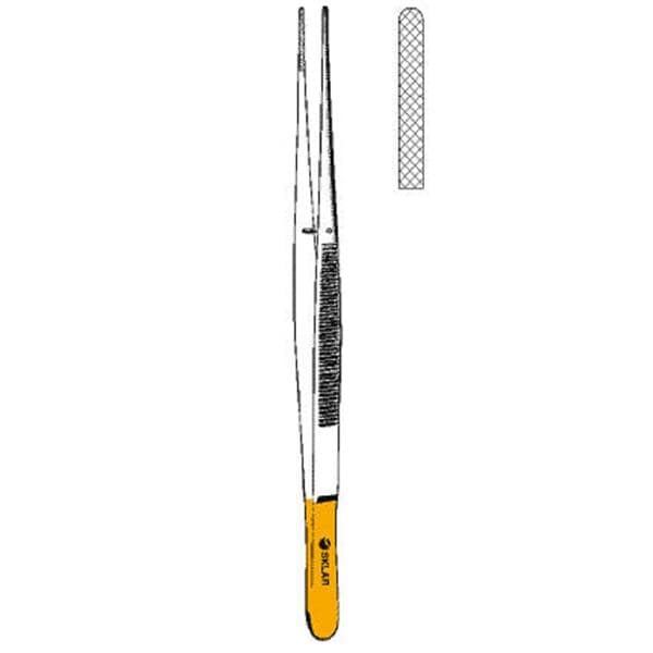 Potts-Smith Dressing Forceps Straight 7" Non-Sterile Ea