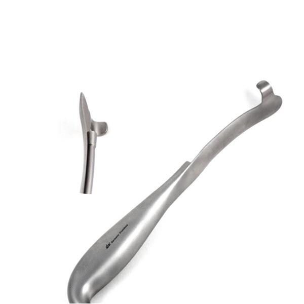 Bauer Sigmoid Notch Retractor 9-3/4" Stainless Steel Non-Sterile Reusable Ea