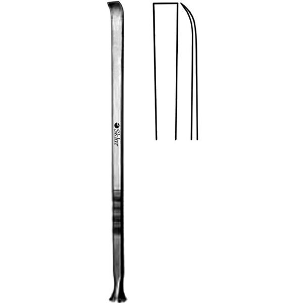 Epker Maxillofacial Osteotome Strong Curve 7" Stainless Steel Reusable Ea