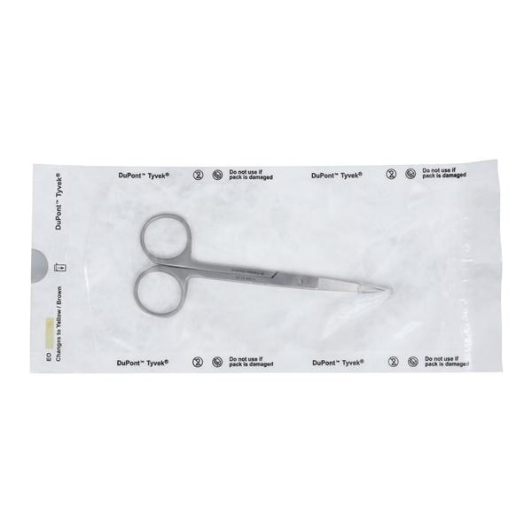 Miltex Iris Scissors Straight 4-1/2" Stainless Steel Sterile Disposable 25/Bx