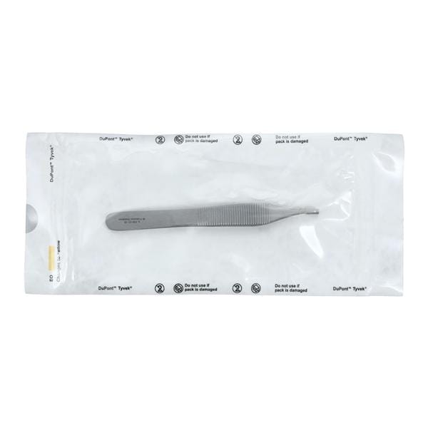 Miltex Adson Forcep 4-3/4" 1x2 Teeth Stainless Steel Sterile 25/Bx