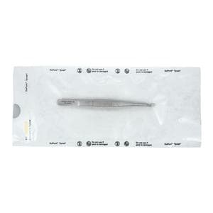 Miltex Tissue Forcep 4-1/2" 1x2 Teeth Stainless Steel Sterile 50/Bx