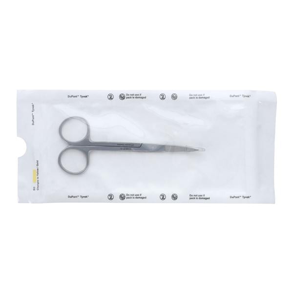 Miltex Iris Scissors Curved 4-1/2" Stainless Steel Sterile Disposable 25/Bx