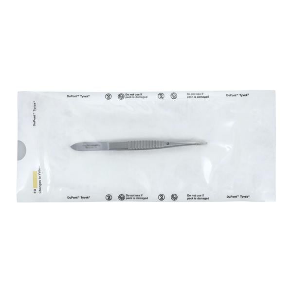 Miltex Iris Forcep 4-3/4" 1x2 Teeth Stainless Steel Sterile 50/Bx