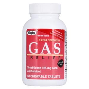 Simethicone Chewable Tablets 125mg Bottle 60/Bt