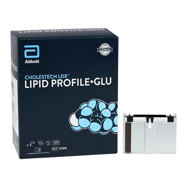 Cholestech LDX Lipid Profile and Glucose Test Kit CLIA Waived 10/Bx
