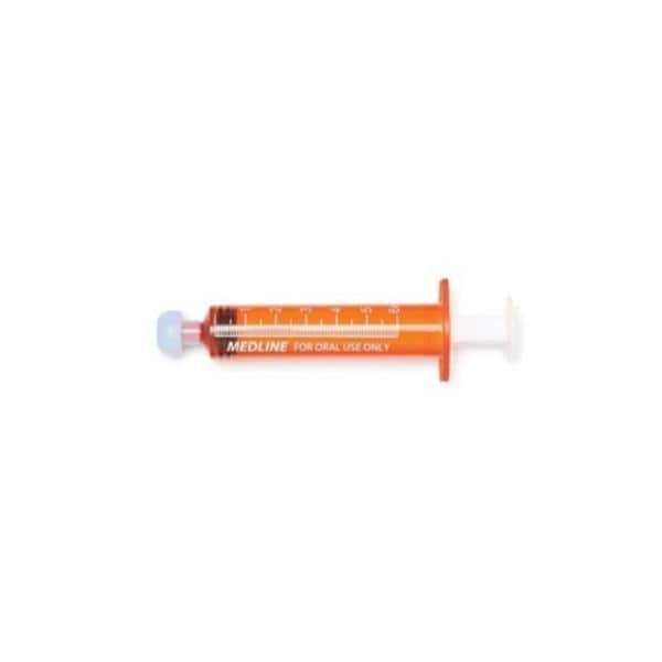 Oral Medication Syringe Plastic Amber