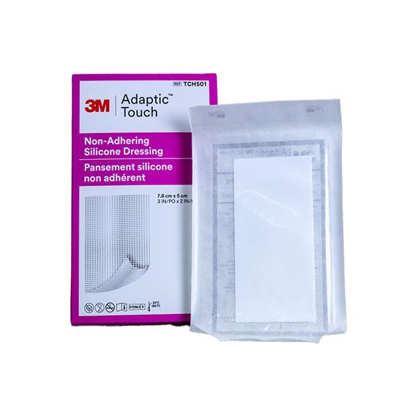 Adaptic Touch Silicone Wound Contact Layer Dressing 2x3" Sterile NAdh Wht LF, 5 BX/CA