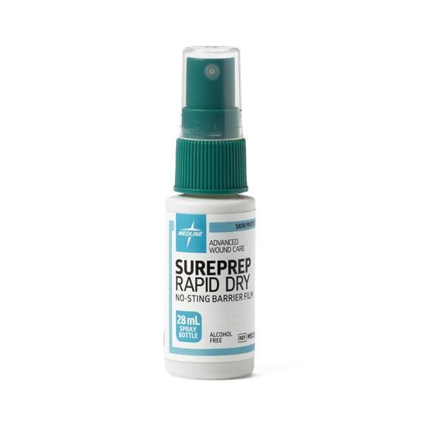 SurePrep Rapid Dry No-Sting Barrier Film Spray 28mL Alcohol Free 12/Ca