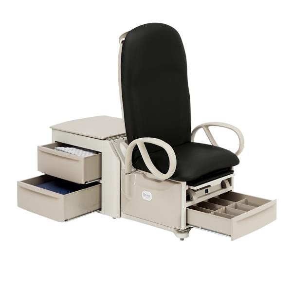 Access High-Low 6000 Treatment Table Black Satin 450lb Capacity