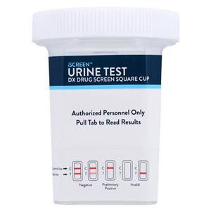 iScreen DX Square Cup CLIA Waived 25/Bx