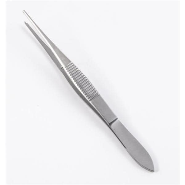 Econo Iris Tissue Forceps Straight 4" Non-Sterile 12/Bx