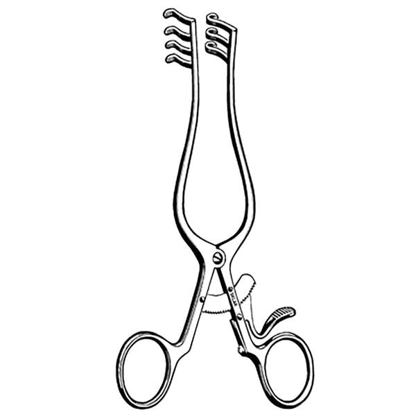 Weitlaner Retractor 6.5" Non-Sterile Reusable 25/Ca