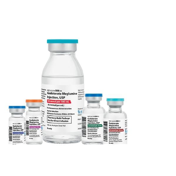 Gadoterate Meglumine Injection 0.5mmol/mL SDV 5mL 10/Package