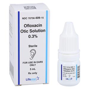 Ofloxacin Otic Solution 0.3% Bottle 5mL Each