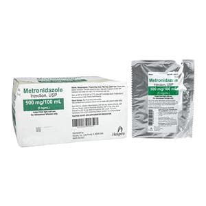 Metronidazole Injection 500mg Bag 100mL 24/Package