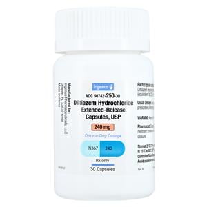 Diltiazem (CCD) HCL ER 240mg Each