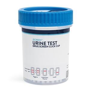 iScreen Urine DOA Drug Screen Cup CLIA Waived 25/Bx