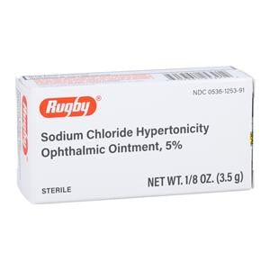 Sodium Chloride Ophthalmic Ointment 5% 3.5gm Tube 3.5gm/Tb