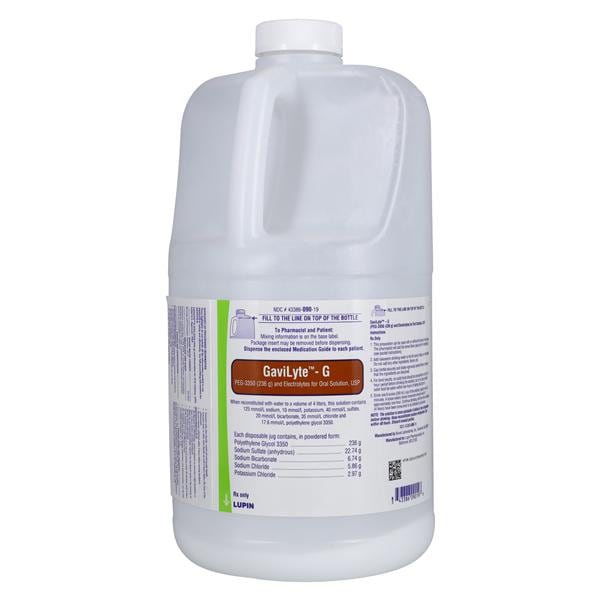 Polyethylene Glycol 3350 Oral Solution 236gm/ds Bottle Each
