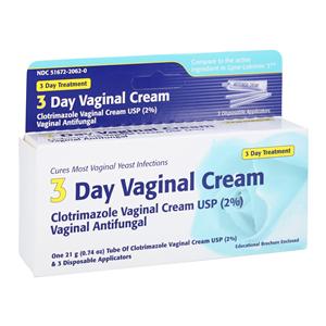 Clotrimazole Vaginal Cream 2% Tube 0.74oz/T