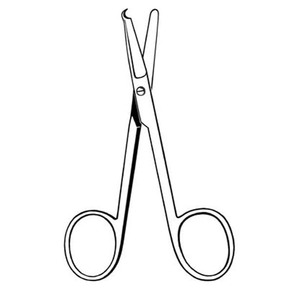 Merit Littauer Stitch Scissor 5.5" Blunt Stainless Steel Ea