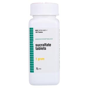 Sucralfate Tablets 1gm Bottle 100/Bottle Each