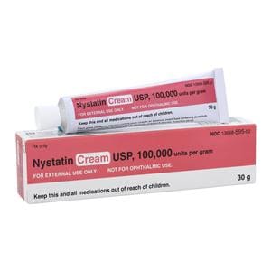 Nystatin Topical Cream 100MU Tube 30gm Each