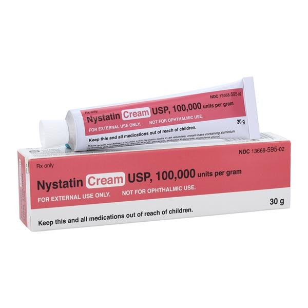 Nystatin Topical Cream 100MU Tube 30gm Each