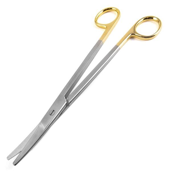 Parametrium Scissors Slightly Curved 9" Blunt Tungsten Carbide NS Rsbl Ea