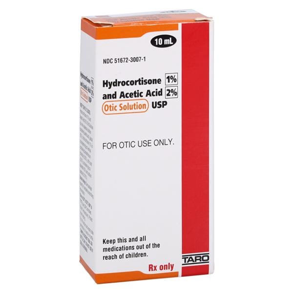 Acetic Acid HC Otic Solution 2%/1% Bottle 10mL Each