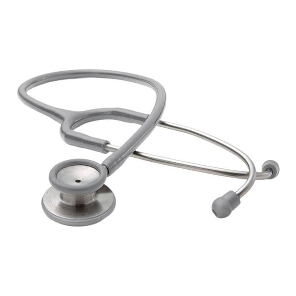 Adscope 603 Classic Stethoscope Adult Gray Single Lumen Tubing Ea