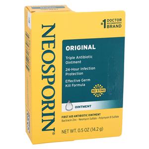 Neosporin Triple Antibiotic Ointment 6/Pk, 12Pl/Ca 0.5oz Tube 6/Pk, 12 IP/CA