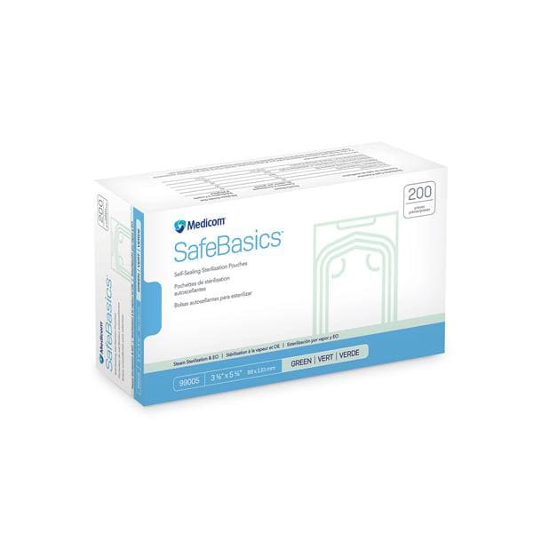 SafeBasics Sterilization Pouch Pouch Safe Seal 200/bx